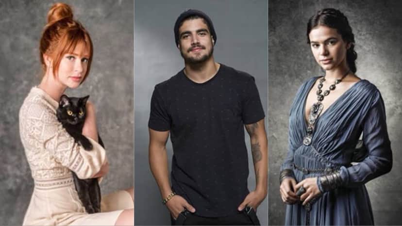 Marina Ruy Barbosa, Caio Castro e Bruna Marquezine boatos,fama e brigas por causa de atrasos no Globo (Foto: Montagem TV Foco) Marina Ruy Barbosa, Caio Castro e Bruna Marquezine boatos,fama e brigas por causa de atrasos no Globo (Foto: Montagem TV Foco)
