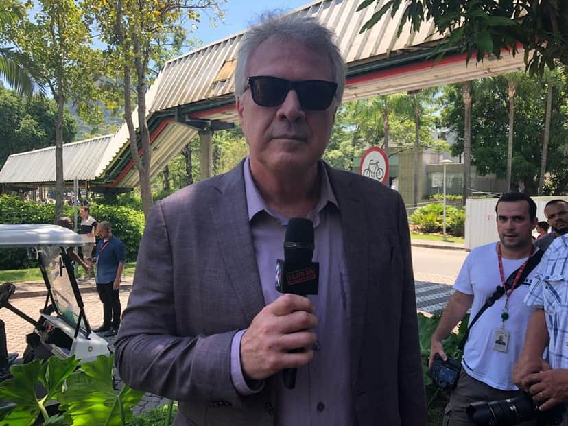 Pedro Bial participa da última gravação do 'Tá no Ar' — Foto: Vinicius Cunha / Gshow Pedro Bial participa da última gravação do 'Tá no Ar' — Foto: Vinicius Cunha / Gshow