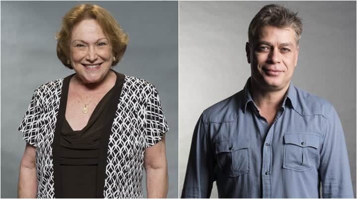 Nicette Bruno e Fábio Assunção deixam o elenco de Éramos Seis. (Foto: Montagem/Divulgação) Nicette Bruno e Fábio Assunção deixam o elenco de Éramos Seis. (Foto: Montagem/Divulgação)