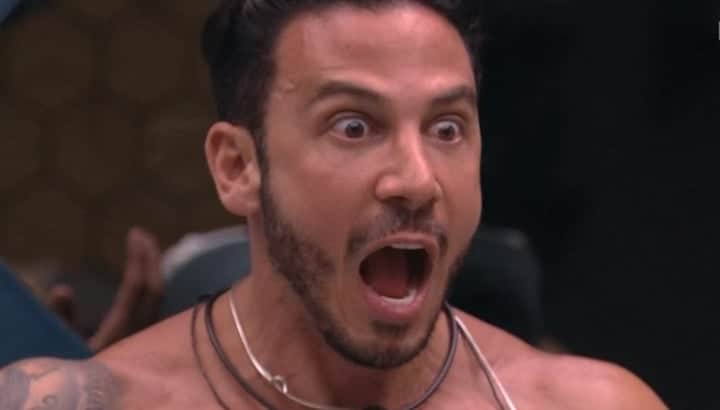 Gustavo eliminado BBB. (Foto: Reprodução/BBB)