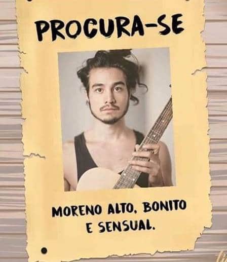 Cartaz criado pelos fãs do cantor (Foto: Reprodução/Instagram) Cartaz criado pelos fãs do cantor (Foto: Reprodução/Instagram)
