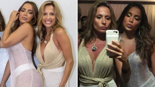 Luisa Mell e a cantora Anitta Luisa Mell e a cantora Anitta