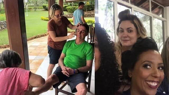 Os bastidores da posse de Bolsonaro (Foto: Reprodução/Instagram) Os bastidores da posse de Bolsonaro (Foto: Reprodução/Instagram)