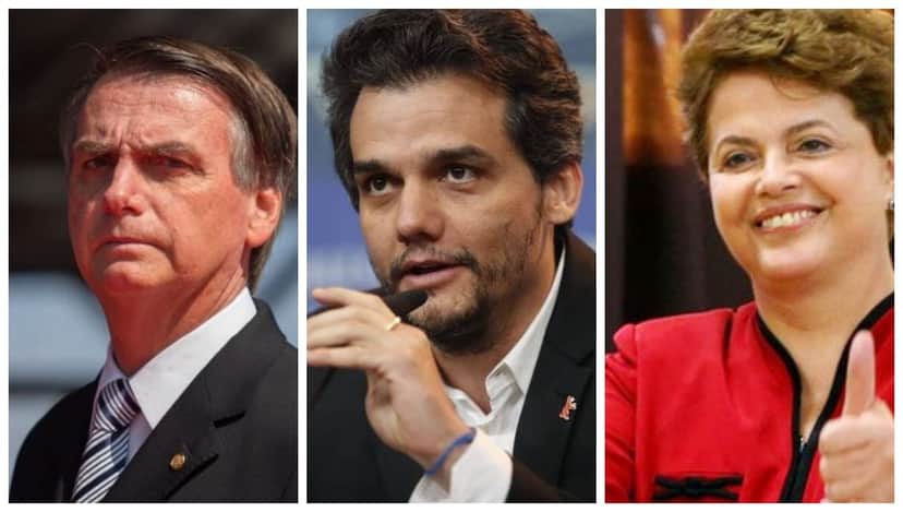 Wagner Moura teceu suas críticas a Bolsonaro e falou de Dilma Rousseff (Foto: Reprodução/Montagem) Wagner Moura teceu suas críticas a Bolsonaro e falou de Dilma Rousseff (Foto: Reprodução/Montagem)