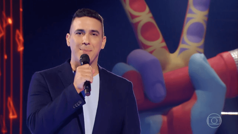André Marques no comando do The Voice Kids (Foto: Reprodução/Globo) André Marques no comando do The Voice Kids (Foto: Reprodução/Globo)