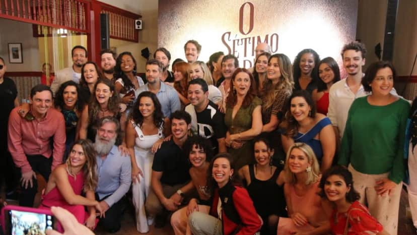 O Sétimo Guardião, a atual novela das nove da Globo. (Foto: Reprodução/Montagem) O Sétimo Guardião, a atual novela das nove da Globo. (Foto: Reprodução/Montagem)