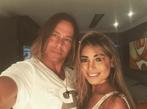 Theo Becker e a esposa (Foto: Divulgação) Theo Becker e a esposa (Foto: Divulgação)