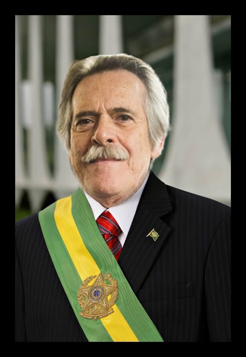 José de Abreu se autoproclamou Presidente do Brasil (Foto: Reprodução) José de Abreu se autoproclamou Presidente do Brasil (Foto: Reprodução)