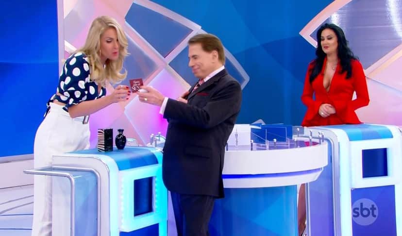 Ana Hickmann e Silvio Santos (Foto: Reprodução) Ana Hickmann e Silvio Santos (Foto: Reprodução)