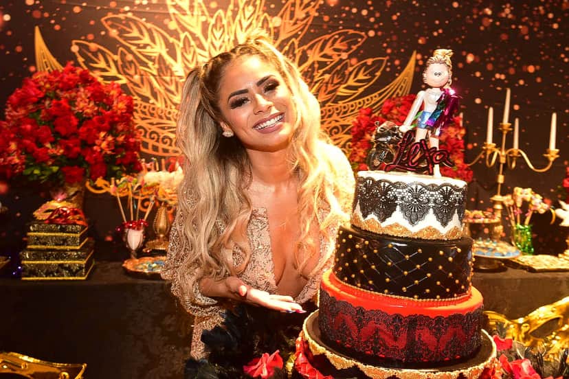 Lexa em sua festa de aniversário (Foto: AgNews) Lexa em sua festa de aniversário (Foto: AgNews)