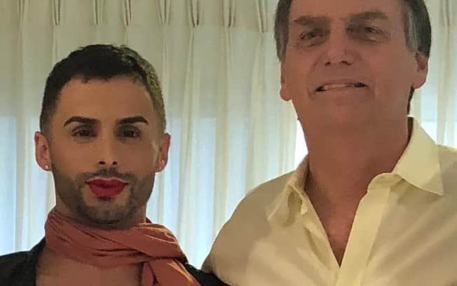 Agustin Fernandez e Bolsonaro Agustin Fernandez e Bolsonaro
