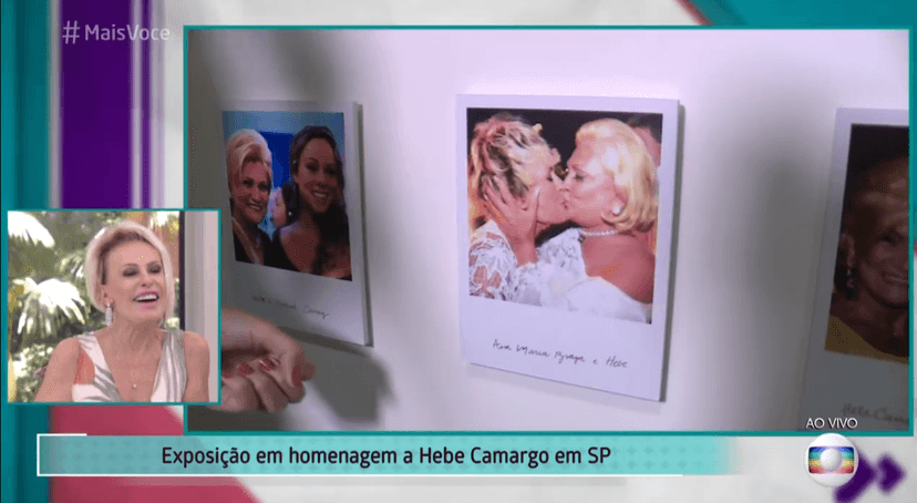 Hebe Camargo na Globo (Foto: Reprodução) Hebe Camargo na Globo (Foto: Reprodução)