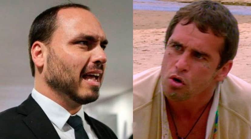 Carlos Bolsonaro ganhou o apelido de Tonho da Lua, personagem de novela da Globo (Foto: Reprodução) Carlos Bolsonaro ganhou o apelido de Tonho da Lua, personagem de novela da Globo (Foto: Reprodução)