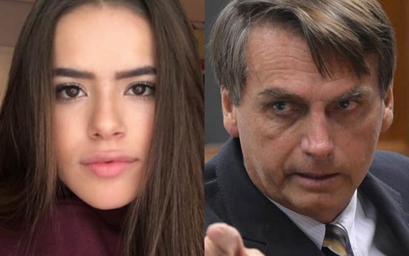 Maisa barrou Bolsonaro (Foto: Reprodução) Maisa barrou Bolsonaro (Foto: Reprodução)