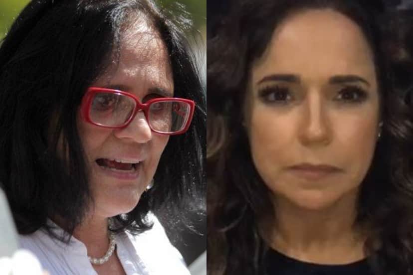 Ministra Damares e Daniela Mercury (Foto: Reprodução) Ministra Damares e Daniela Mercury (Foto: Reprodução)