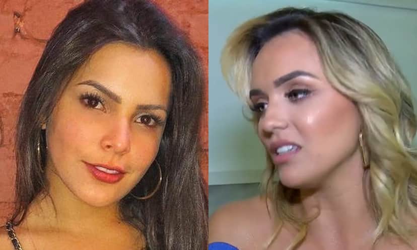 Emilly e Rafa já protagonizaram briga (Foto: Reprodução) Emilly e Rafa já protagonizaram briga (Foto: Reprodução)