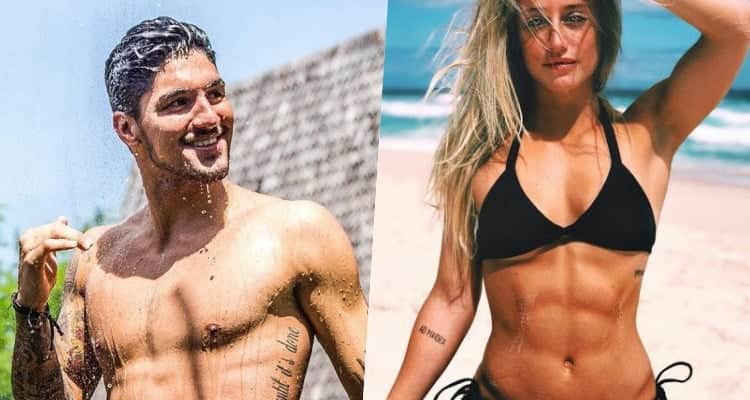 Gabriel Medina e Bruna Griphao reacendem boatos sobre romance após surfista buscar loira no aeroporto. Famosos passarão fim de semana juntos no litoral de São Paulo (Foto: Montagem/TV Foco) Gabriel Medina e Bruna Griphao reacendem boatos sobre romance após surfista buscar loira no aeroporto. Famosos passarão fim de semana juntos no litoral de São Paulo (Foto: Montagem/TV Foco)