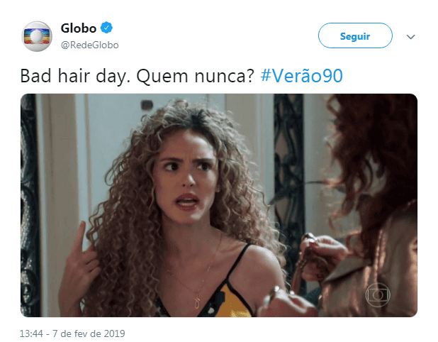 Publicação polêmica da Globo (Foto: Reprodução/ Twitter) Publicação polêmica da Globo (Foto: Reprodução/ Twitter)