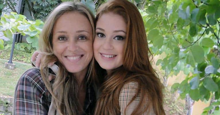 Marina Ruy Barbosa e a sua mãe, Gioconda (Foto: Reprodução) Marina Ruy Barbosa e a sua mãe, Gioconda (Foto: Reprodução)