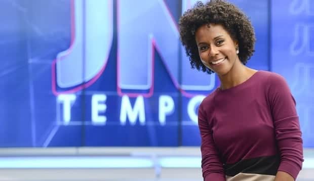 Maju Coutinho no Jornal Nacional (Foto: Divulgação/Globo) Maju Coutinho no Jornal Nacional (Foto: Divulgação/Globo)