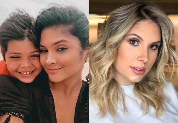 Mileide Milhaile x Thyane Dantas (Foto: Reprodução) Mileide Milhaile x Thyane Dantas (Foto: Reprodução)