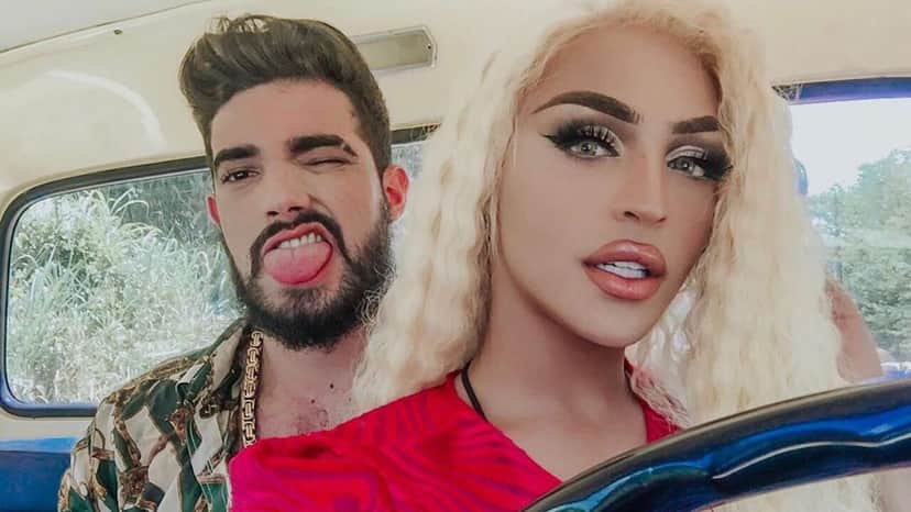 Pabllo Vittar e Antônio Kaio (Foto: Reprodução/Instagram) Pabllo Vittar e Antônio Kaio (Foto: Reprodução/Instagram)