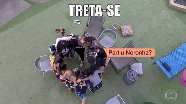 Cena veiculada dentro do BBB19 faz referência ao Surubão de Noronha Cena veiculada dentro do BBB19 faz referência ao Surubão de Noronha