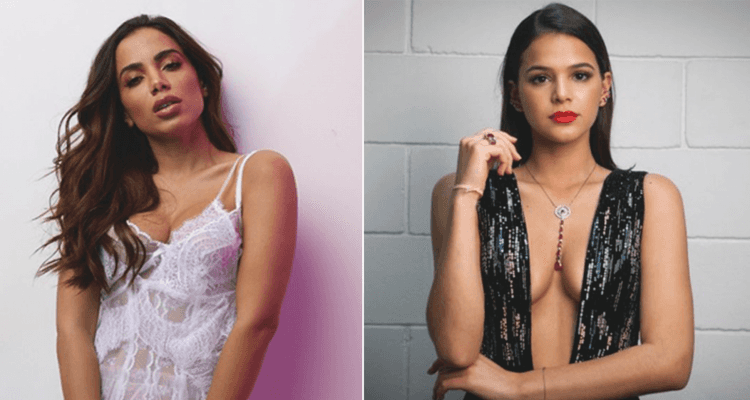 Anitta e Bruna Marquezine (Foto: Divulgação) Anitta e Bruna Marquezine (Foto: Divulgação)