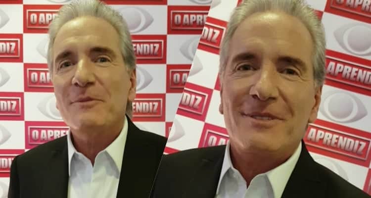 O apresentador Roberto Justus está na Band O apresentador Roberto Justus está na Band