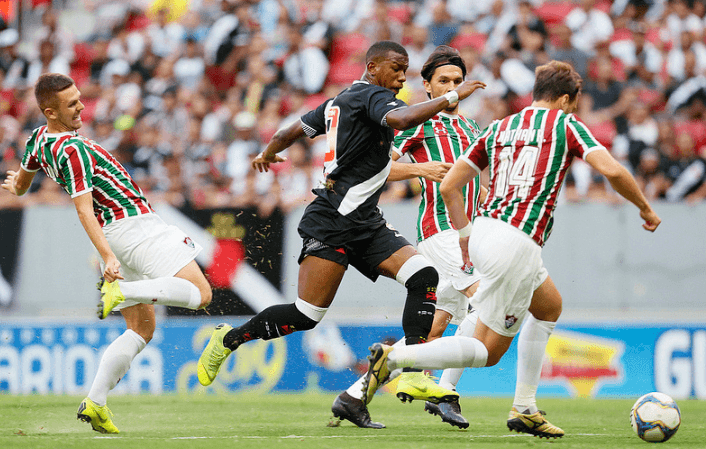 Vasco x Fluminense (Foto: Reprodução) Vasco x Fluminense (Foto: Reprodução)