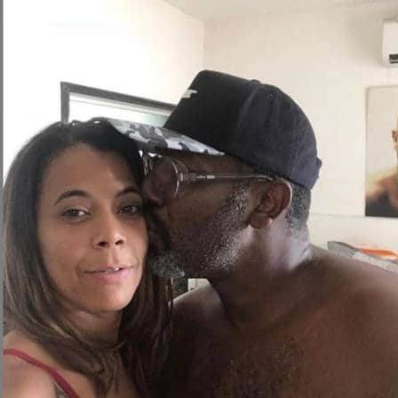 Silvia recebendo o carinho de MR Catra (Foto: Reprodução/Instagram) Silvia recebendo o carinho de MR Catra (Foto: Reprodução/Instagram)