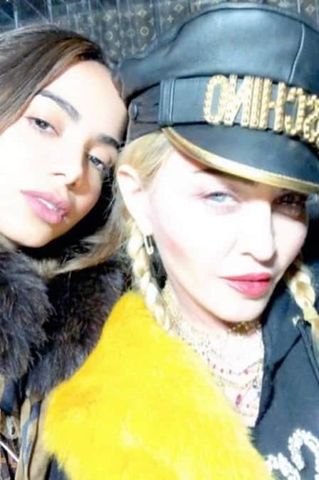 Anitta e Madonna em dezembro (Foto: Reprodução) Anitta e Madonna em dezembro (Foto: Reprodução)