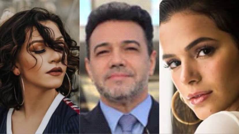 Priscila Alcantara, Marco Feliciano e Bruna Marquezine (Foto: Montagem/TV Foco) Priscila Alcantara, Marco Feliciano e Bruna Marquezine (Foto: Montagem/TV Foco)