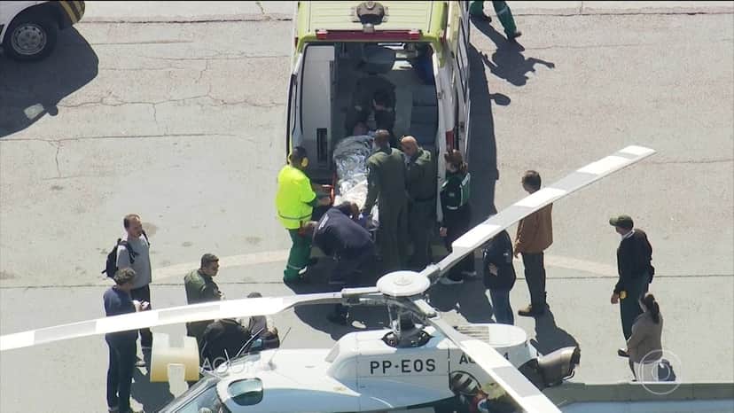 Jair Bolsonaro foi transferido da Santa Casa de Juiz de Fora para o centro médico da capital paulista em 2018 (Foto: Reprodução) Jair Bolsonaro foi transferido da Santa Casa de Juiz de Fora para o centro médico da capital paulista em 2018 (Foto: Reprodução)