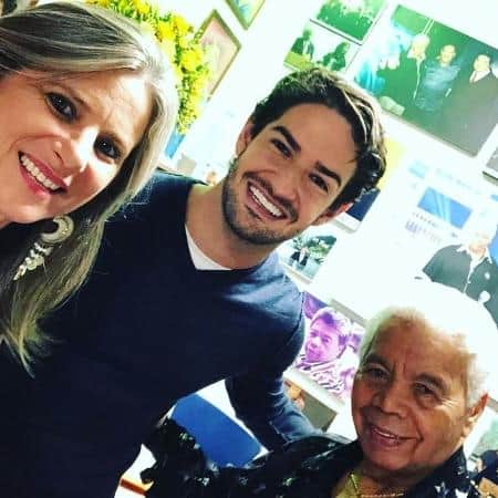 Alexandre Pato nos bastidores do SBT (Foto: Reprodução/Instagram) Alexandre Pato nos bastidores do SBT (Foto: Reprodução/Instagram)