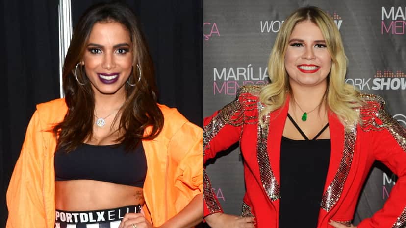 Anitta e Marília Mendonça (Foto: Divulgação) Anitta e Marília Mendonça (Foto: Divulgação)