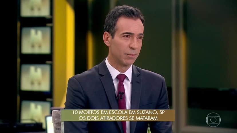 César Tralli (Foto: Reprodução) César Tralli (Foto: Reprodução)