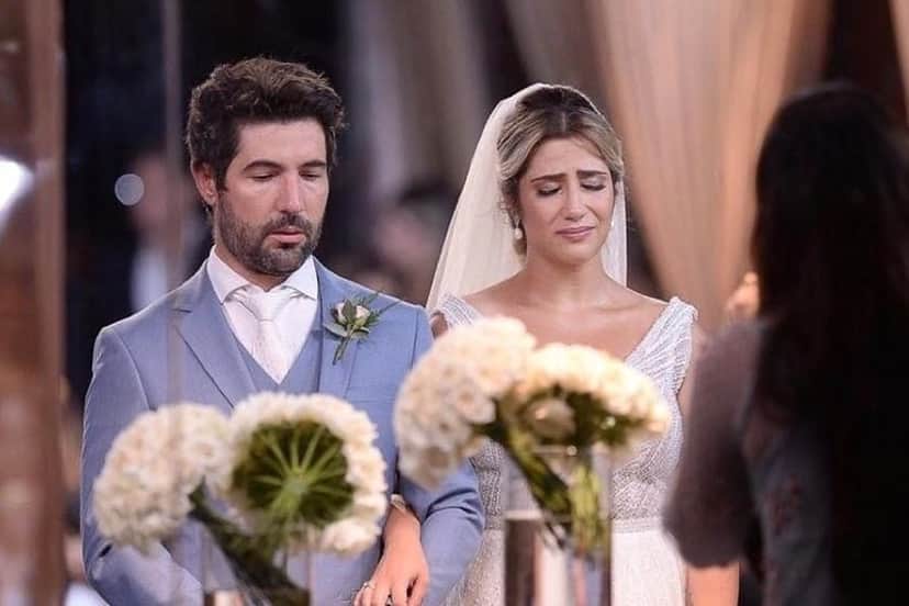 O tão comentado casamento de Sandro Pedroso e Jéssica Costa (Foto: Reprodução) O tão comentado casamento de Sandro Pedroso e Jéssica Costa (Foto: Reprodução)