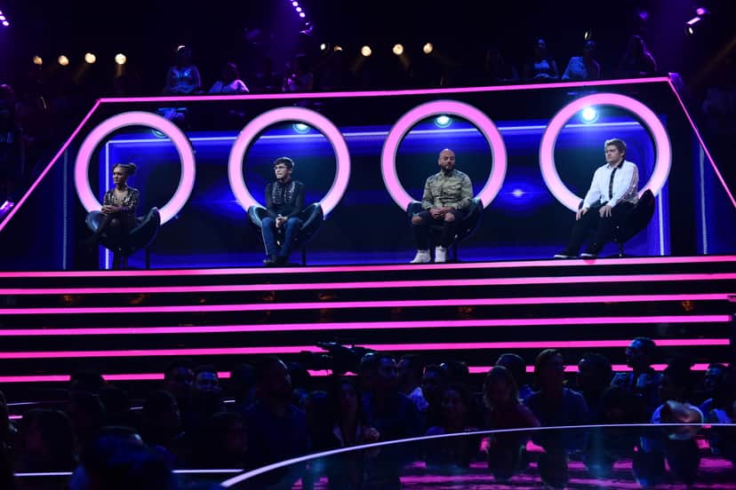 Participantes do programa da Xuxa Meneguel The Four Participantes do programa da Xuxa Meneguel The Four