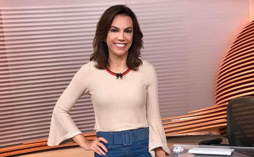 Ana Paula apresenta o Bom Dia Brasil ao lado de Chico Pinheiro (Foto: Reprodução/Instagram) Ana Paula apresenta o Bom Dia Brasil ao lado de Chico Pinheiro (Foto: Reprodução/Instagram)