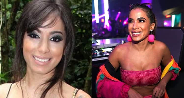 Anitta e seu antes e depois Anitta e seu antes e depois
