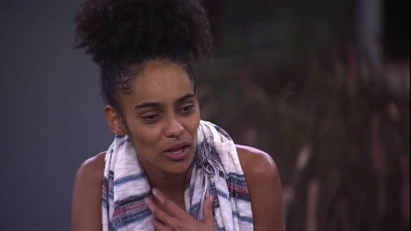 Gabriela em conversa no BBB19 (Foto: Reprodução) Gabriela em conversa no BBB19 (Foto: Reprodução)