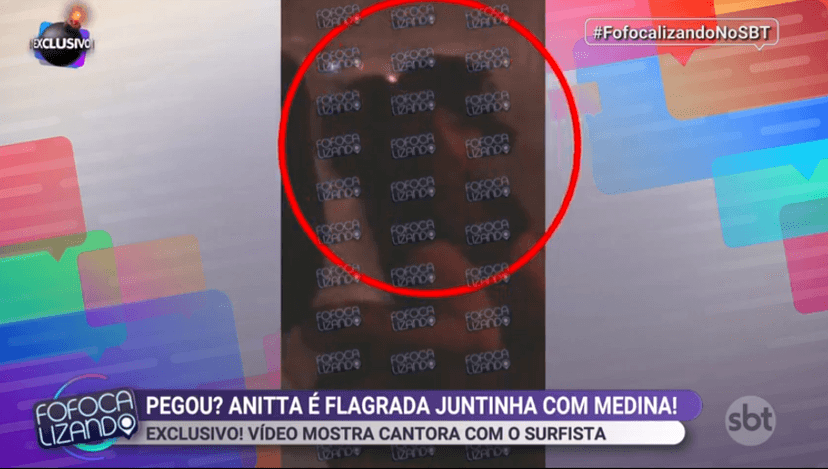 Anitta e Medina aos beijos (Foto: Reprodução) Anitta e Medina aos beijos (Foto: Reprodução)