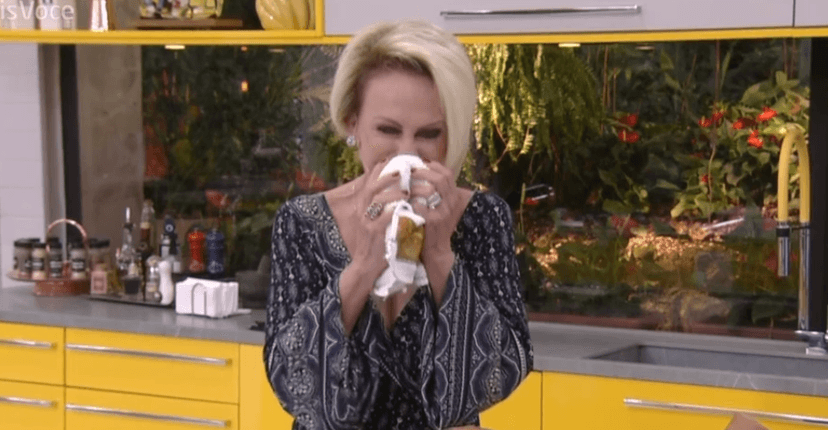 Ana Maria Braga teve um ataque de riso com o colega na Globo (Foto: Reprodução) Ana Maria Braga teve um ataque de riso com o colega na Globo (Foto: Reprodução)