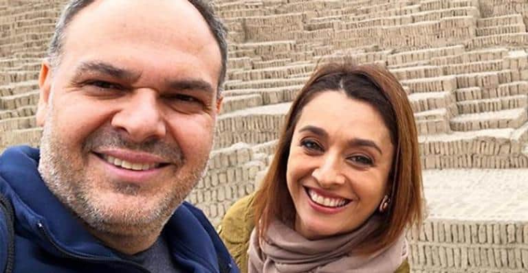 Catia Fonseca e o marido, Rodrigo Riccó (Foto: Reprodução) Catia Fonseca e o marido, Rodrigo Riccó (Foto: Reprodução)
