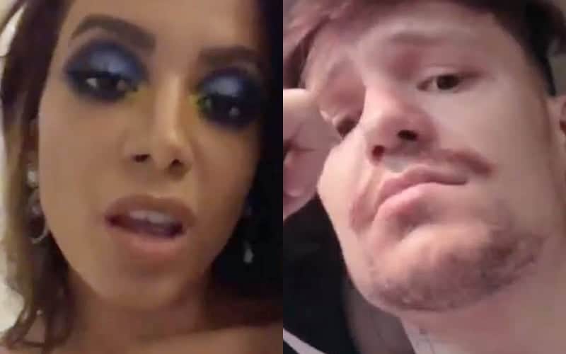 Anitta convidou Saulo Poncio e ele saiu reclamando (Foto: Reprodução) Anitta convidou Saulo Poncio e ele saiu reclamando (Foto: Reprodução)