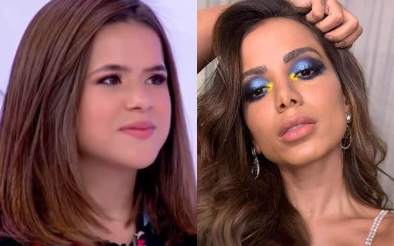 Maisa e Anitta (Foto: Reprodução) Maisa e Anitta (Foto: Reprodução)