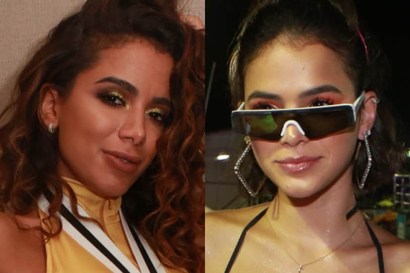 Anitta e Bruna Marquezine (Foto: AgNews) Anitta e Bruna Marquezine (Foto: AgNews)