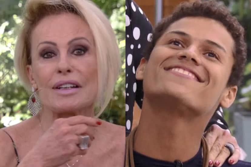 Ana Maria Braga e Danrley na Globo (Foto: Reprodução) Ana Maria Braga e Danrley na Globo (Foto: Reprodução)