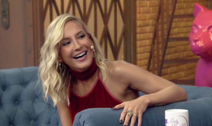 Claudia Leitte falou sobre o marido no Lady Night (Foto: Reprodução) Claudia Leitte falou sobre o marido no Lady Night (Foto: Reprodução)